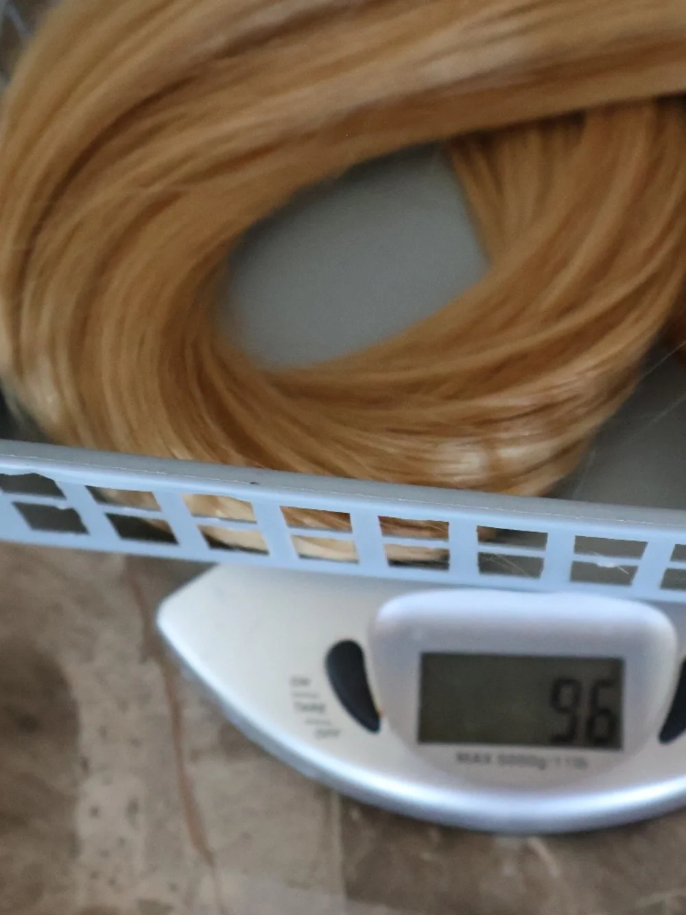 NEW 12A grade human hair genius weft rooted #8/#22 - 20in blonde extensions